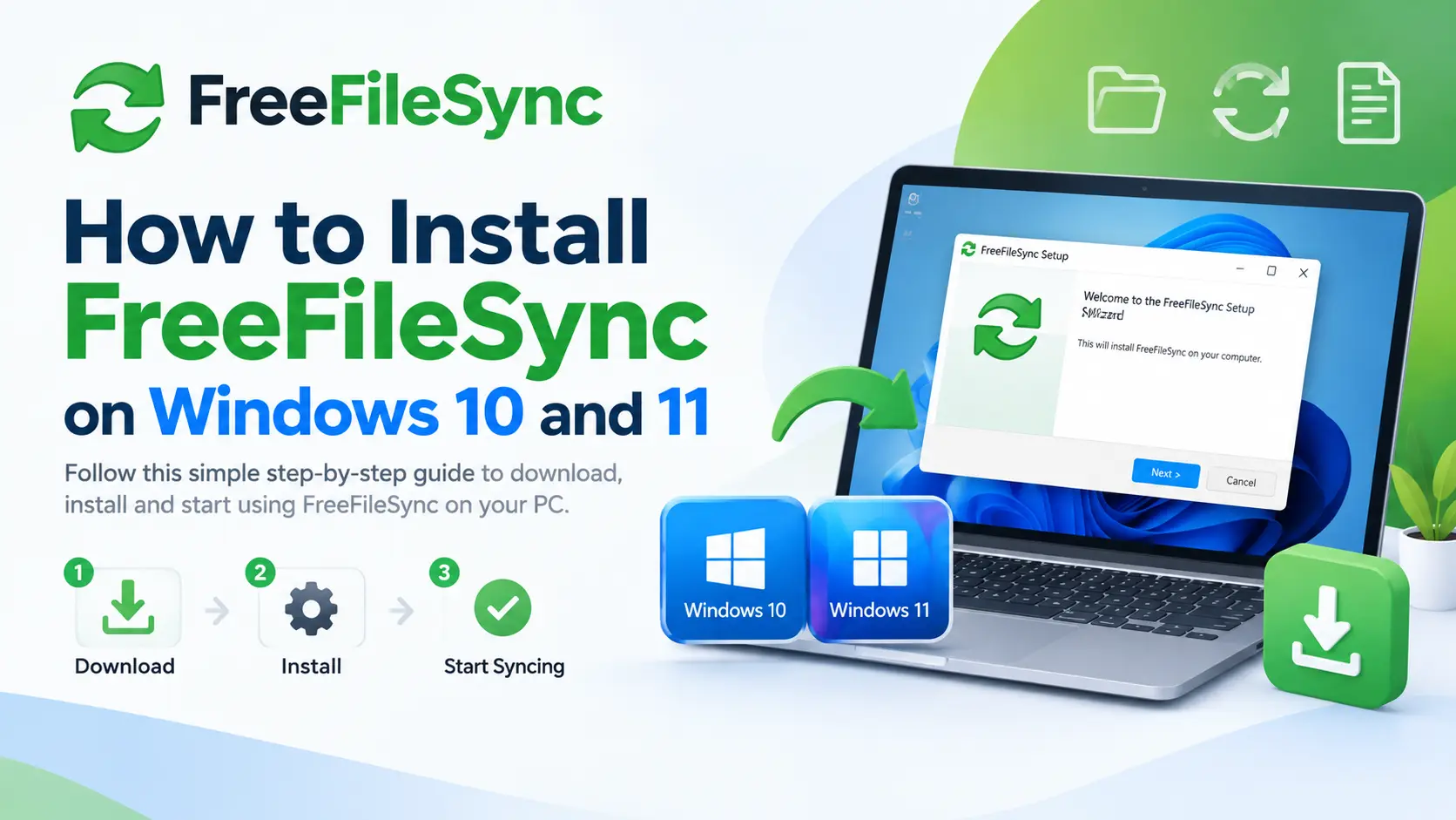 Install freefilesync